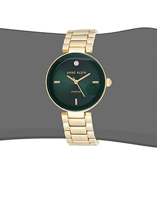 Load image into Gallery viewer, Anne Klein Women&#39;S Genuine Diamond Dial Bracelet Watch
