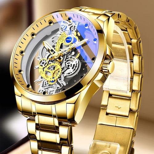 Load image into Gallery viewer, Skeleton Vintage Men&#39;s Watch
