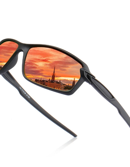 Load image into Gallery viewer, Men and Women Dazzle Colour Glasses Polarized Sunglasses Sports Sunglasses Elastic Paint Motorcycle Running Fishing Travel
