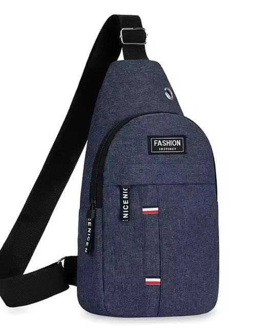 Load image into Gallery viewer, Chest Bag Men&#39;S One Shoulder Crossbody Bag Large Capacity Outdoor Sports and Leisure Fashion Small Shoulder Bag Large Capacit
