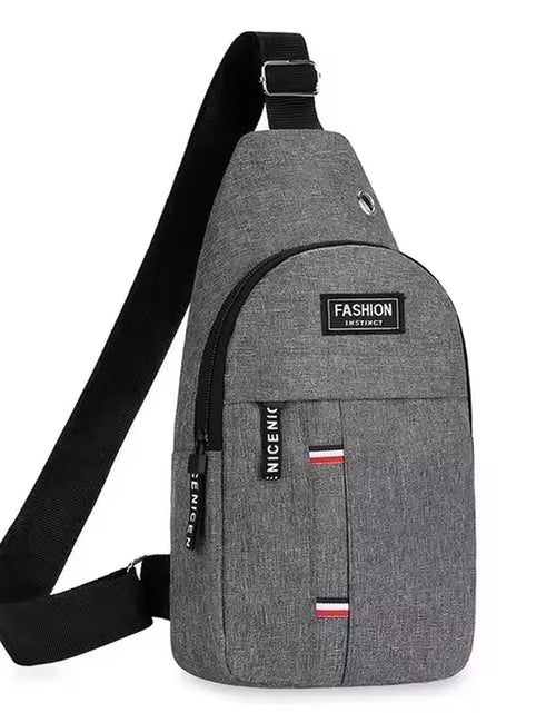 Load image into Gallery viewer, Chest Bag Men&#39;S One Shoulder Crossbody Bag Large Capacity Outdoor Sports and Leisure Fashion Small Shoulder Bag Large Capacit
