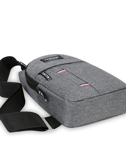 Load image into Gallery viewer, Chest Bag Men&#39;S One Shoulder Crossbody Bag Large Capacity Outdoor Sports and Leisure Fashion Small Shoulder Bag Large Capacit
