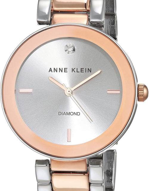 Load image into Gallery viewer, Anne Klein Women&#39;S Genuine Diamond Dial Bracelet Watch

