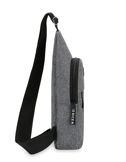 Load image into Gallery viewer, Chest Bag Men&#39;S One Shoulder Crossbody Bag Large Capacity Outdoor Sports and Leisure Fashion Small Shoulder Bag Large Capacit
