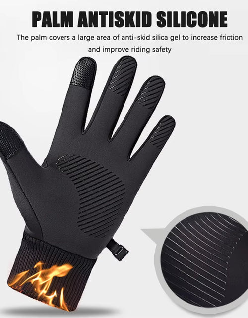 Load image into Gallery viewer, Winter Waterproof Men&#39;S Gloves Touchscreen Windproof Sports Fishing Driving Motorcycle Ski Non-Slip Warm Cycling Women Gloves

