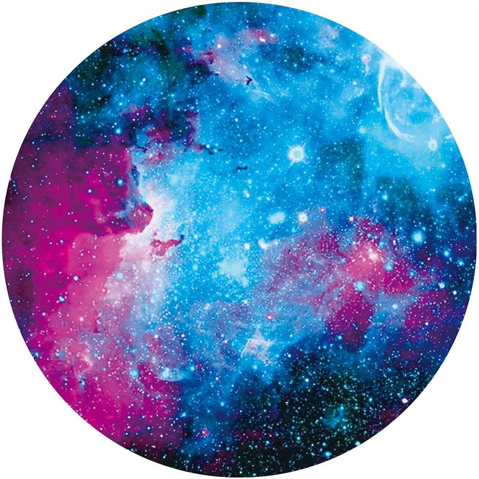 BOSOBO Mouse Pad, Square Anti-Slip Rubber Gaming Mousepad, Premium-Textured & Waterproof Mouse Mat with Stitched Edges, Cute Office Mouse Pads for Women Men Laptop, 10" X 8", Abstract Art Stones