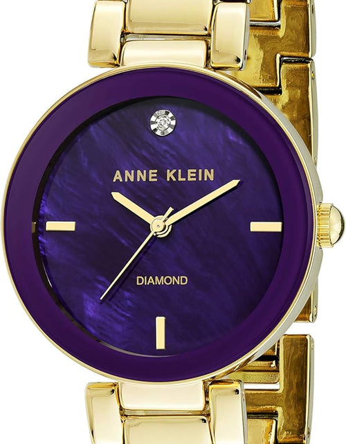 Load image into Gallery viewer, Anne Klein Women&#39;S Genuine Diamond Dial Bracelet Watch
