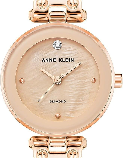 Load image into Gallery viewer, Anne Klein Women&#39;S Genuine Diamond Dial Bangle Watch
