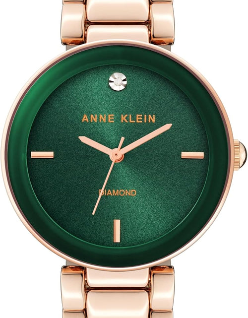 Load image into Gallery viewer, Anne Klein Women&#39;S Genuine Diamond Dial Bracelet Watch
