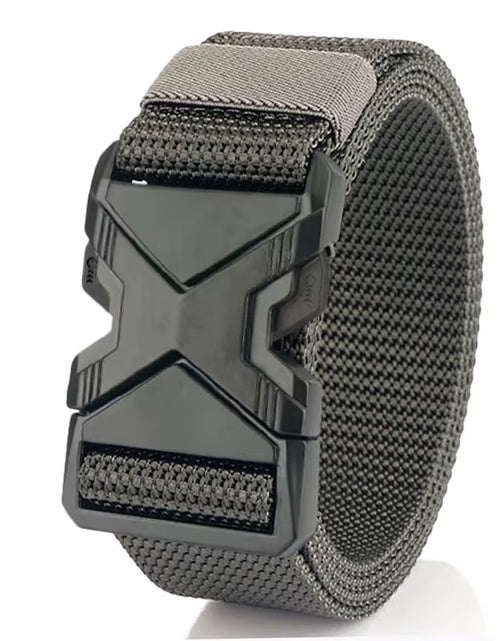 Load image into Gallery viewer, The New Men&#39;S 125Cm Buckle Belt Nylon Braided Lightweight Breathable Daily Commuter Men&#39;S Belt

