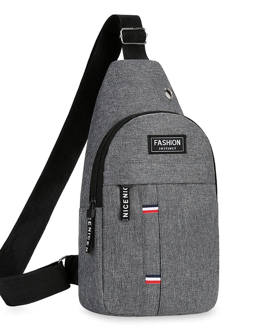 Load image into Gallery viewer, Chest Bag Men&#39;S One Shoulder Crossbody Bag Large Capacity Outdoor Sports and Leisure Fashion Small Shoulder Bag Large Capacit
