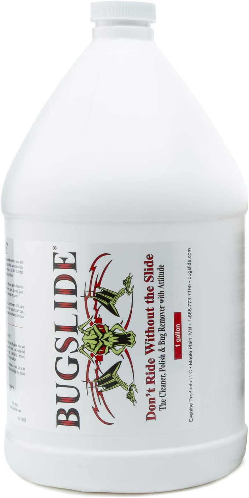 Bugslide Bug Remover – All Purpose Car Cleaner & Detailer Spray, for Vehicle Interior & Exterior Use, Shines, Degreases, Polishes, Wipes Away Bugs on Plastic, Metal,Glass, Windows, Mirrors, 32 Oz