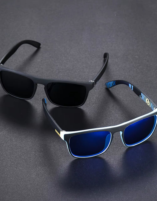 Load image into Gallery viewer, 2Pcs Square Polarized Sunglasses anti Glare Sun Shades for Summer Party Vacation Travel Driving Fishing
