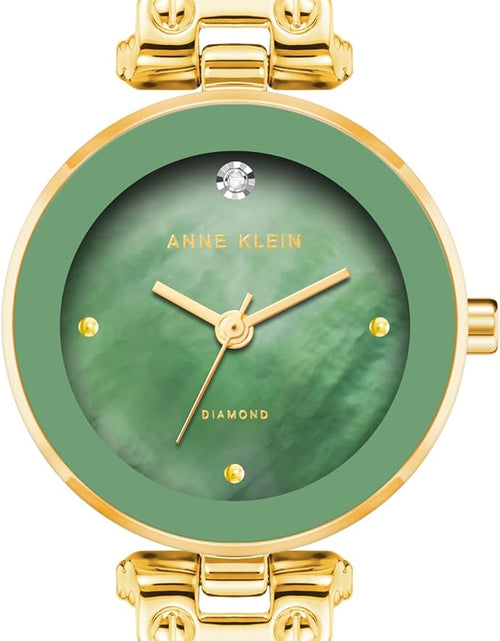 Load image into Gallery viewer, Anne Klein Women&#39;S Genuine Diamond Dial Bangle Watch
