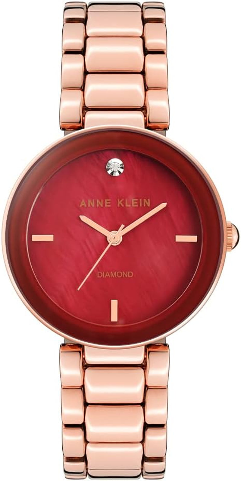 Anne Klein Women'S Genuine Diamond Dial Bracelet Watch