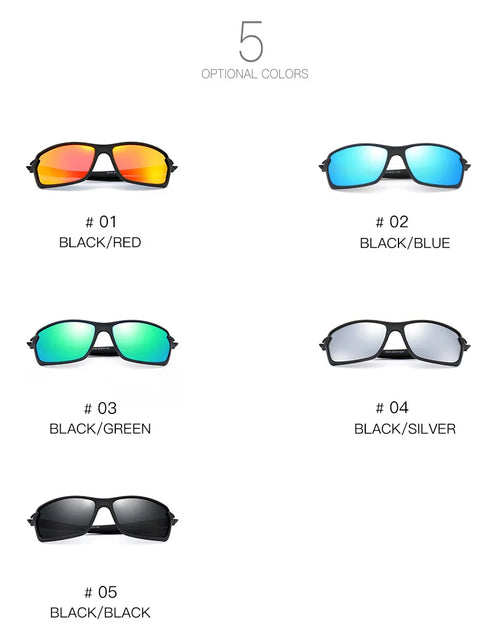 Load image into Gallery viewer, Men and Women Dazzle Colour Glasses Polarized Sunglasses Sports Sunglasses Elastic Paint Motorcycle Running Fishing Travel
