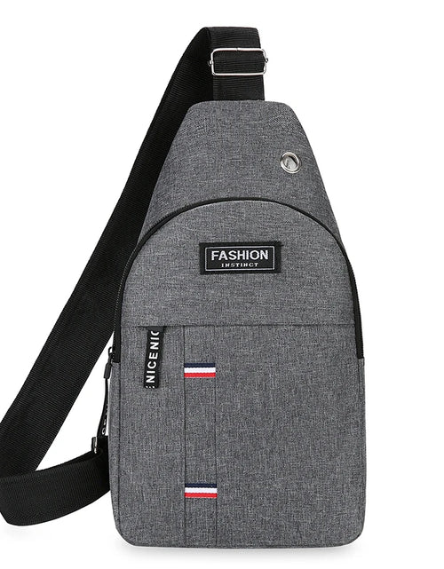 Load image into Gallery viewer, Chest Bag Men&#39;S One Shoulder Crossbody Bag Large Capacity Outdoor Sports and Leisure Fashion Small Shoulder Bag Large Capacit
