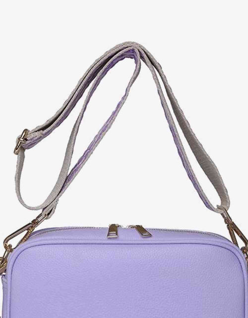 Load image into Gallery viewer, PU Leather Tassel Crossbody Bag
