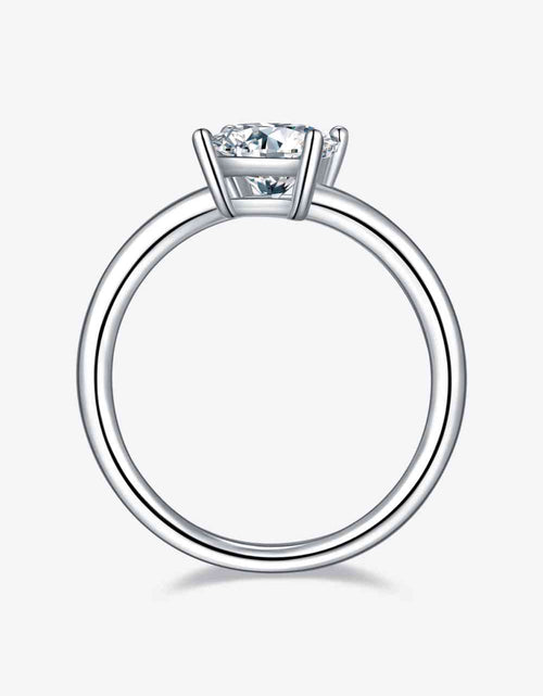 Load image into Gallery viewer, 1 Carat Moissanite 925 Sterling Silver Solitaire Ring
