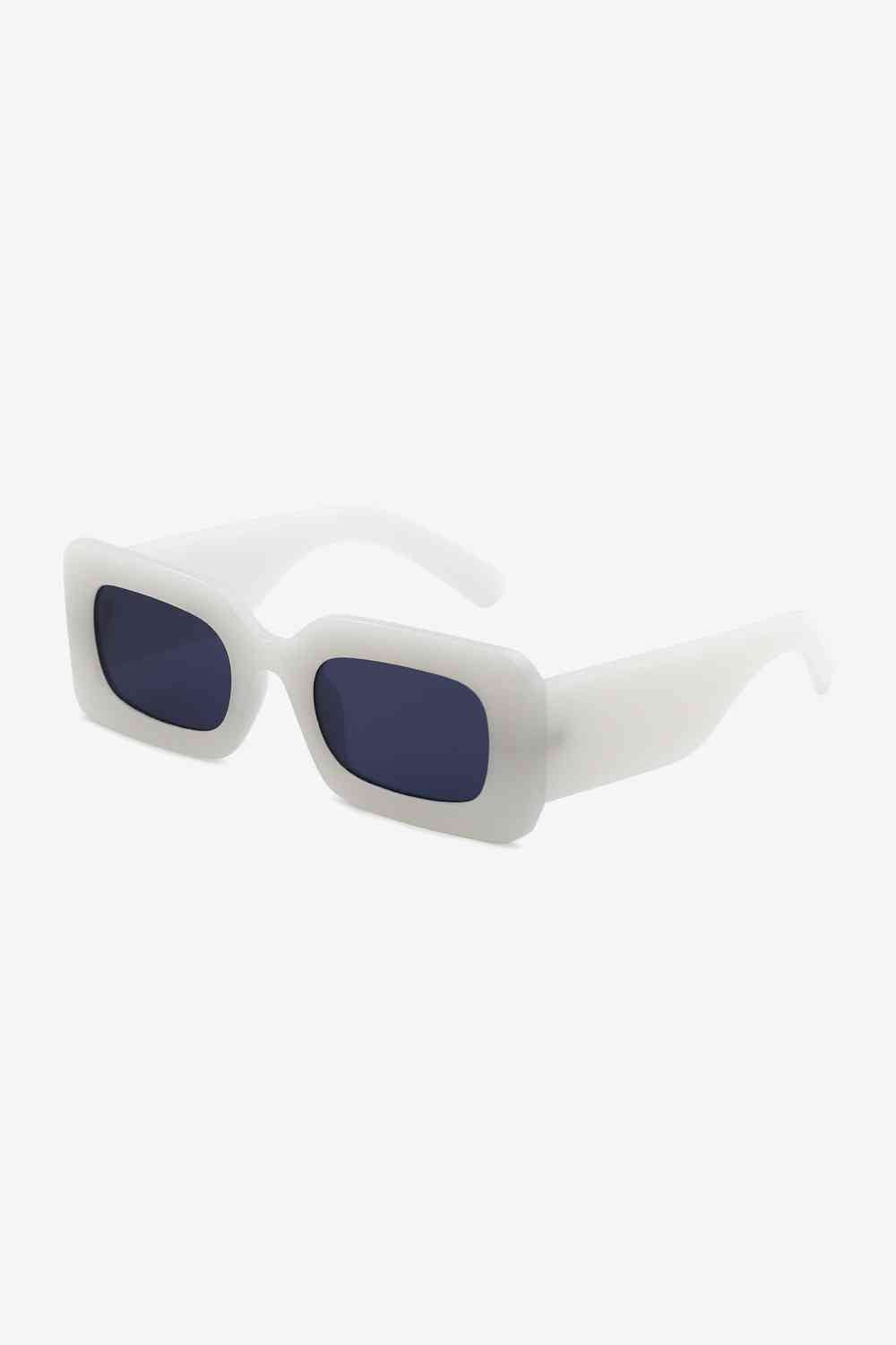 Polycarbonate Frame Rectangle Sunglasses