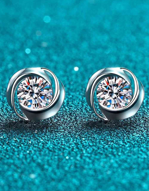 Load image into Gallery viewer, Feeling Fun Moissanite Stud Earrings
