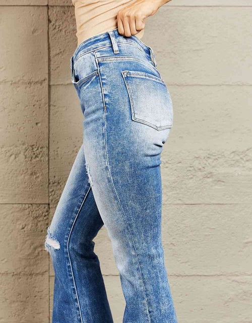 Load image into Gallery viewer, BAYEAS Izzie Mid Rise Bootcut Jeans
