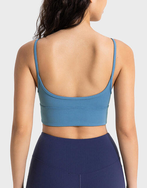 Load image into Gallery viewer, Spaghetti Strap Sport Bra
