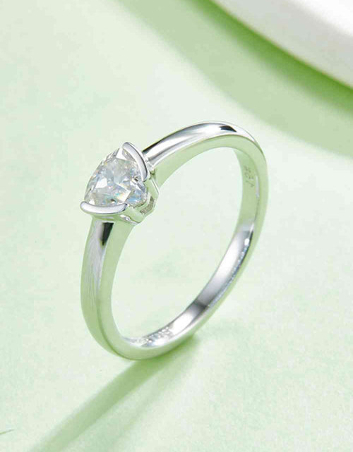 Load image into Gallery viewer, Moissanite 925 Sterling Silver Solitaire Ring
