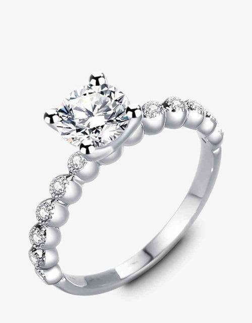 Load image into Gallery viewer, Classic 4-Prong Moissanite Ring
