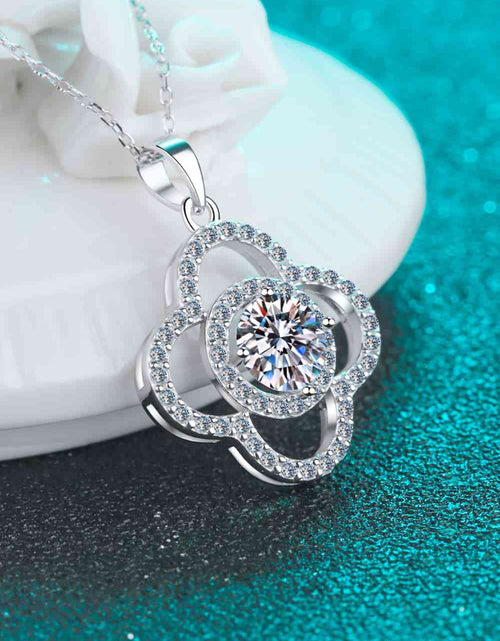 Load image into Gallery viewer, 1 Carat Moissanite 925 Sterling Silver Necklace
