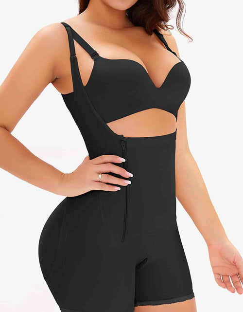 Load image into Gallery viewer, Full Size Side Zipper Under-Bust Shaping Bodysuit
