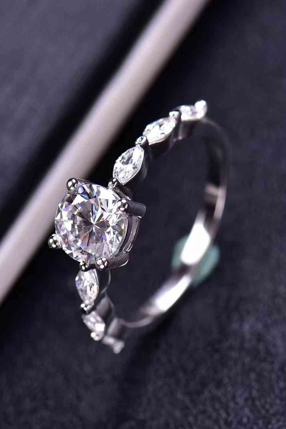 Now I See 1 Carat Moissanite Ring