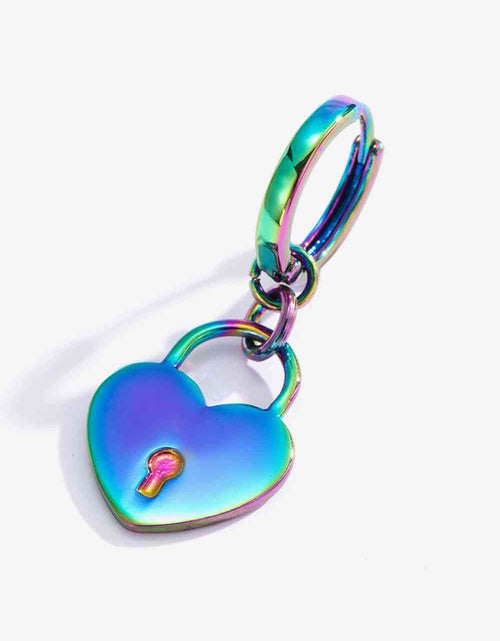 Load image into Gallery viewer, 5-Pair Wholesale Multicolored Heart Drop Earrings
