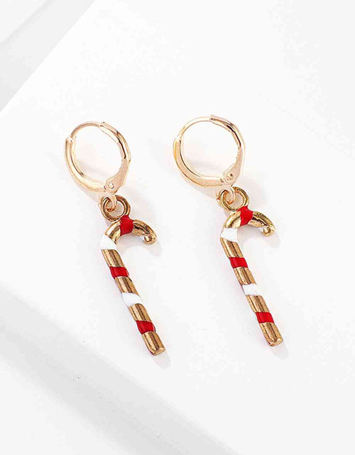 Load image into Gallery viewer, Christmas Theme Alloy Earrings
