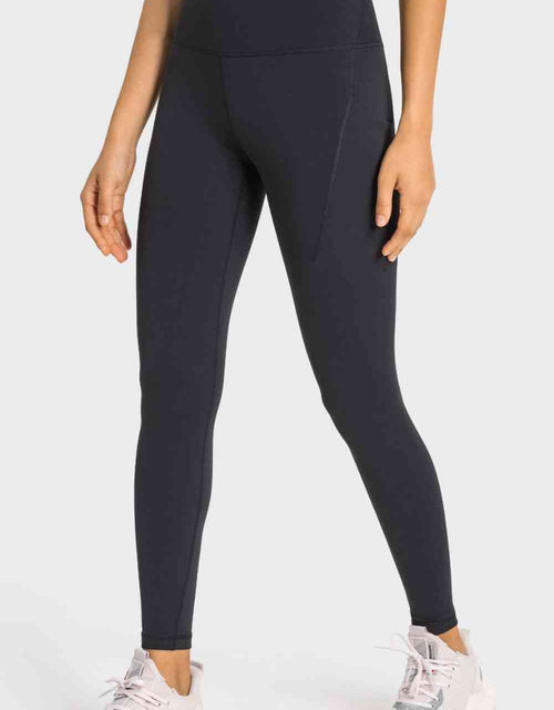 Load image into Gallery viewer, High-Rise Wide Waistband Pocket Yoga Leggings
