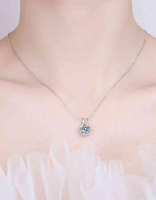 Load image into Gallery viewer, Learning To Love 925 Sterling Silver Moissanite Pendant Necklace
