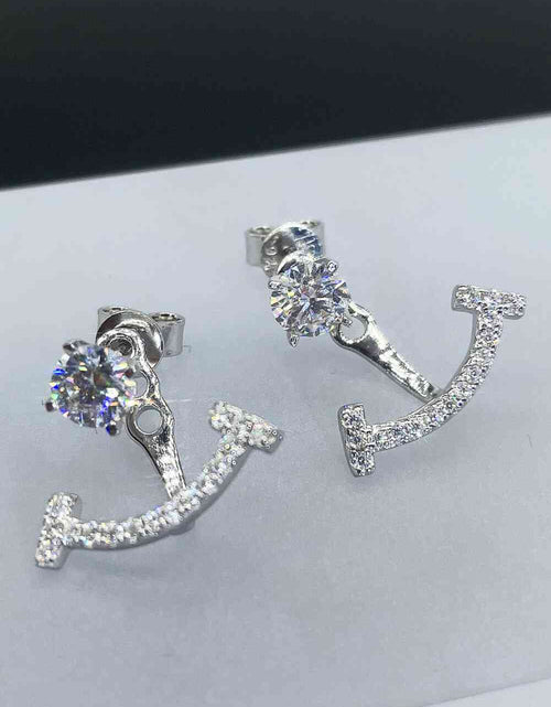 Load image into Gallery viewer, Two Ways To Wear Moissanite Earrings
