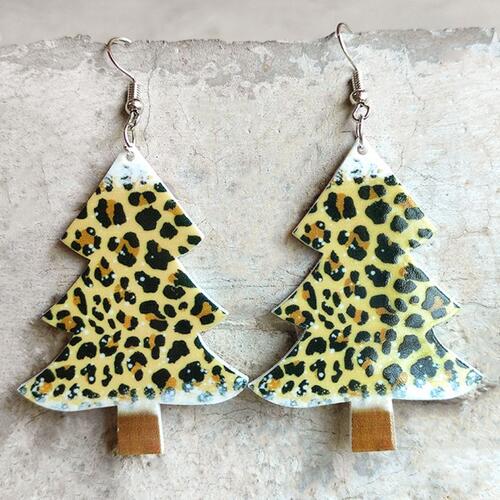 Load image into Gallery viewer, Christmas Themed Acrylic Dangle Earrings
