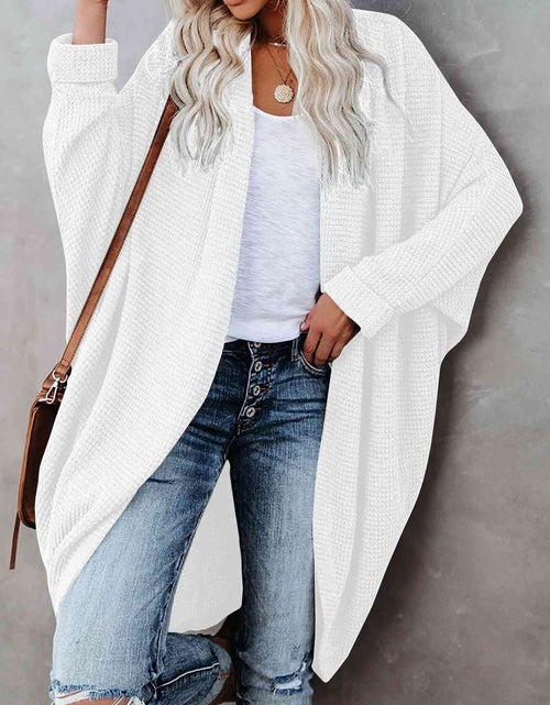 Load image into Gallery viewer, Open Front Long Sleeve Cardigan
