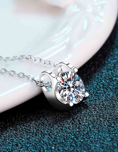 Load image into Gallery viewer, Moissanite 925 Sterling Silver Necklace
