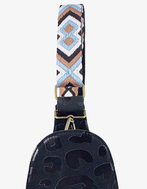 Load image into Gallery viewer, Printed PU Leather Sling Bag
