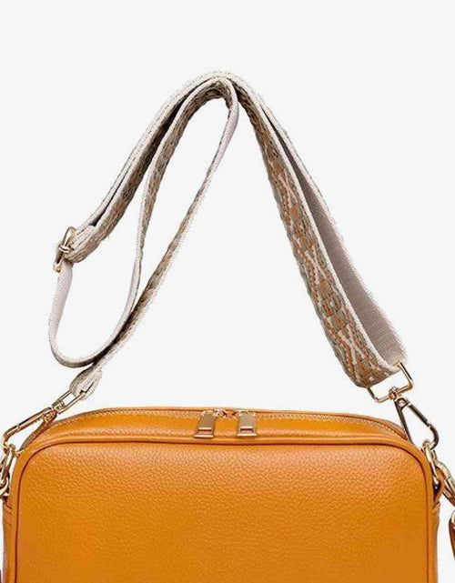 Load image into Gallery viewer, PU Leather Tassel Crossbody Bag
