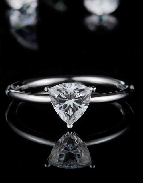 Load image into Gallery viewer, 1 Carat Moissanite 925 Sterling Silver Solitaire Ring
