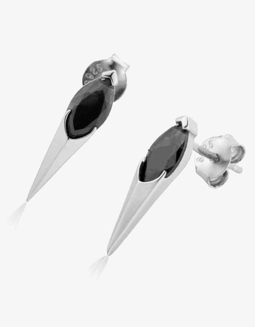 Load image into Gallery viewer, Zircon Decor 925 Sterling Silver Earrings
