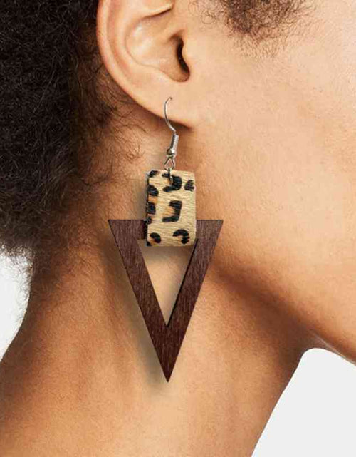 Load image into Gallery viewer, Geometric Drop Earrings
