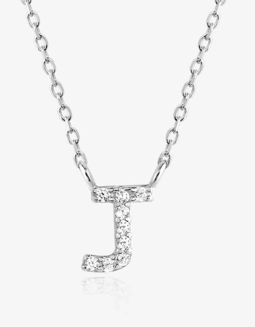 Load image into Gallery viewer, G To K Zircon 925 Sterling Silver Necklace
