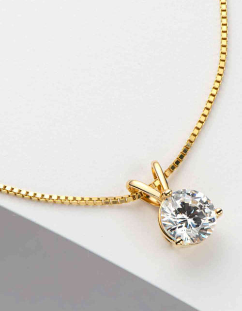 Load image into Gallery viewer, Adored Show Off 1 Carat Moissanite Pendant Necklace
