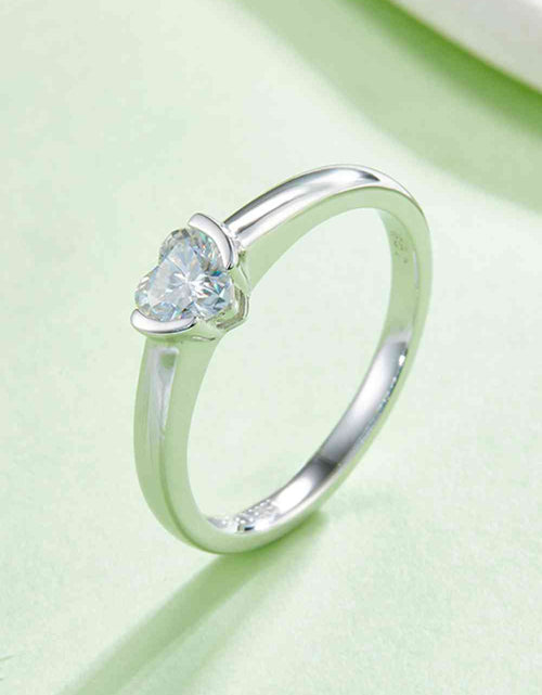 Load image into Gallery viewer, Moissanite 925 Sterling Silver Solitaire Ring
