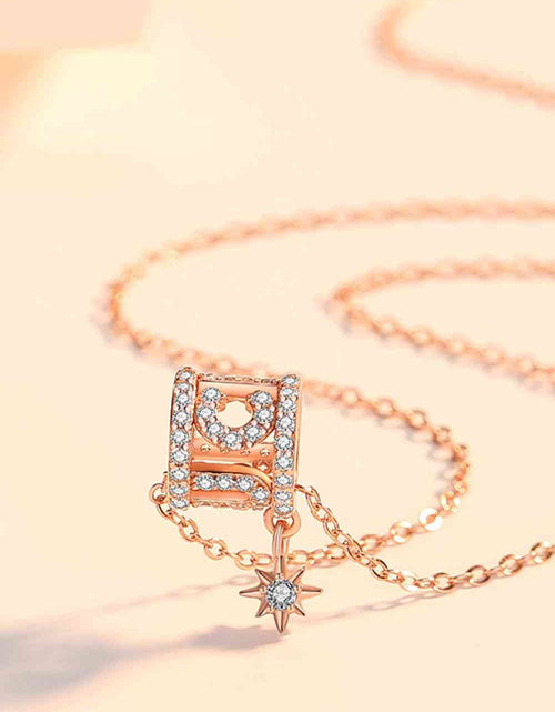 Load image into Gallery viewer, Rely On Fate Cubic Zirconia Pendant Necklace
