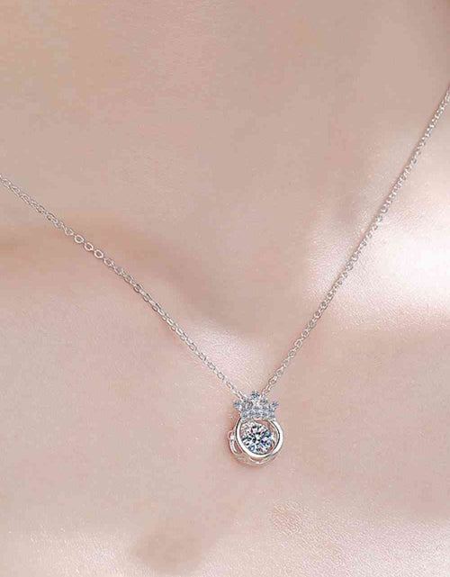 Load image into Gallery viewer, Moissanite 925 Sterling Silver Necklace
